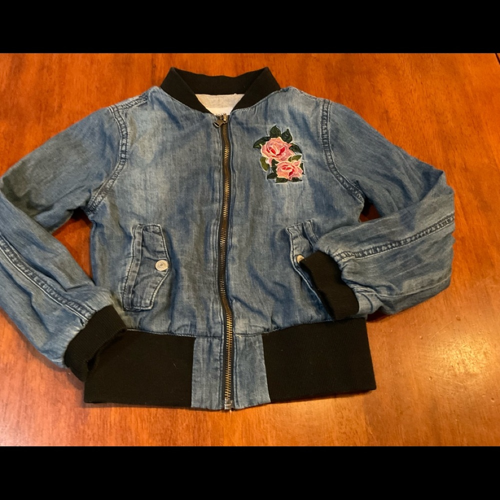 VGUC Hip & Adorable Hudson Denim Full Zip Jacket